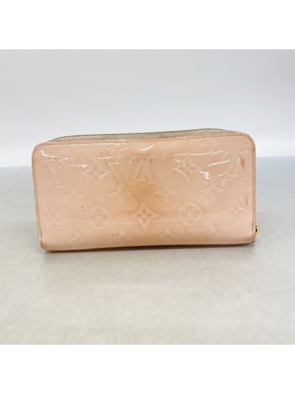 Louis Vuitton Wallet Vernis Zippy Rose Ballerine - Picture 10 of 11
